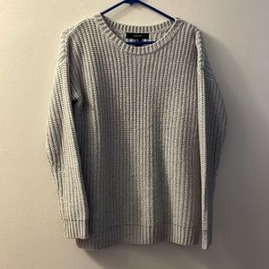 Forever 21 size M grey sweater. Thick and warm
